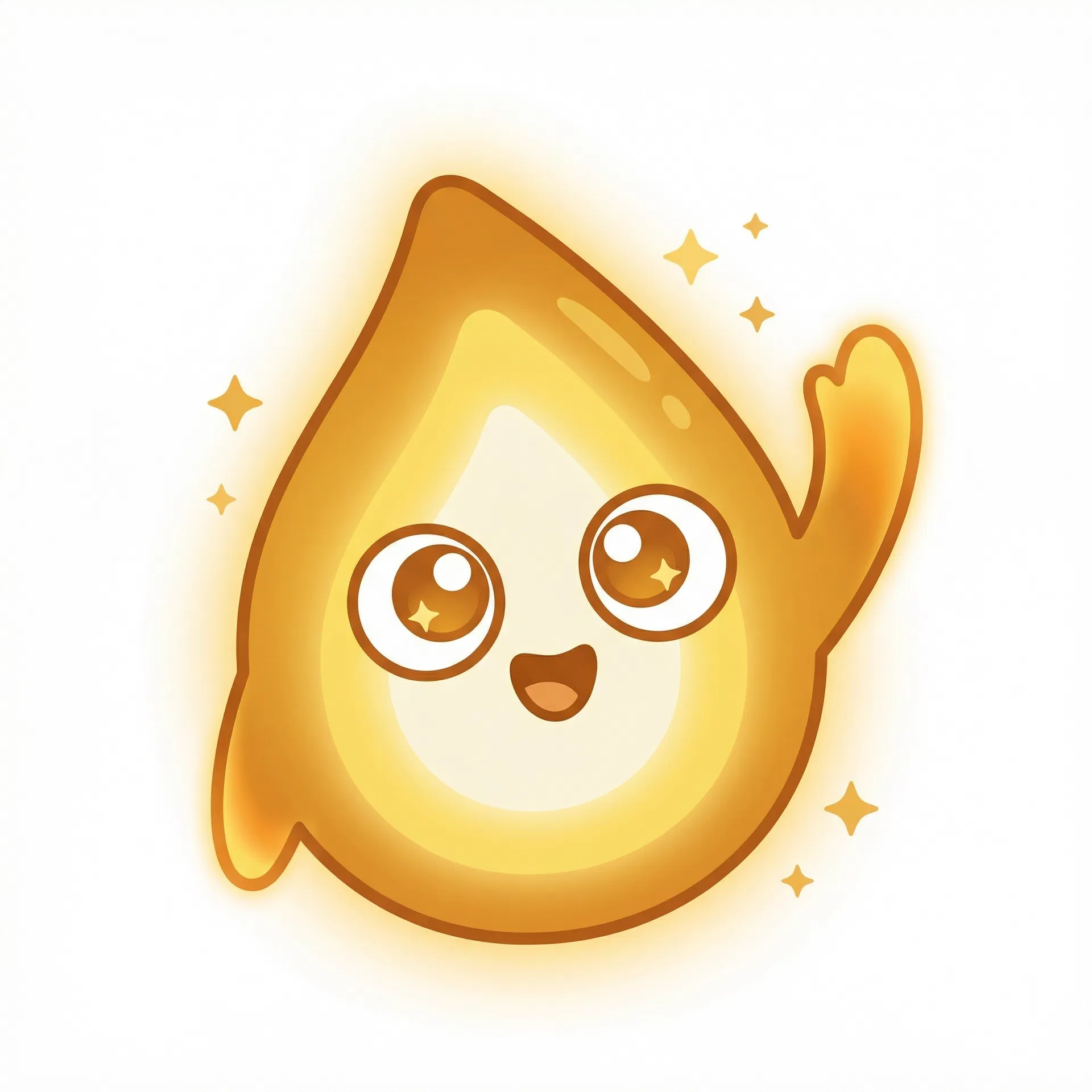 Chispa in curious state, ready to engage with student thinking