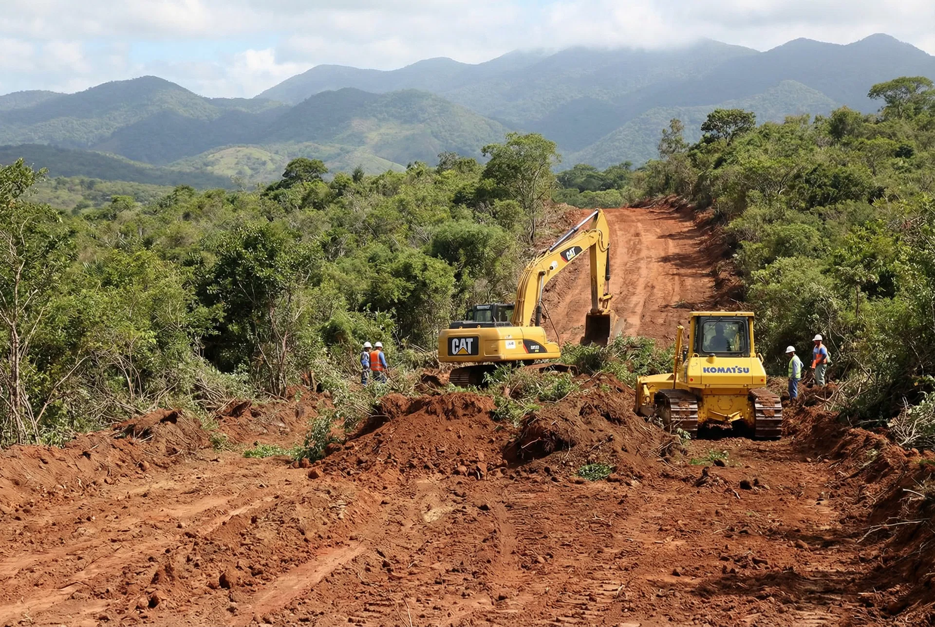 Implantação de Estrada Vicinal