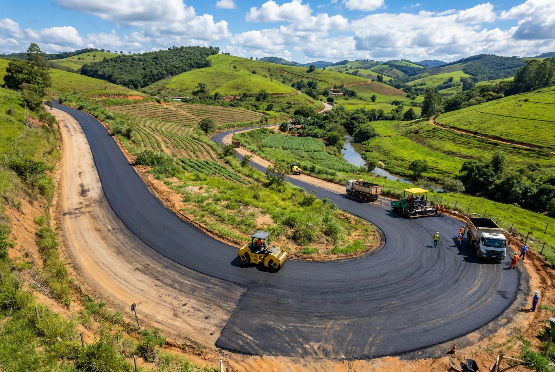 Pavimentação em Estrada Vicinal