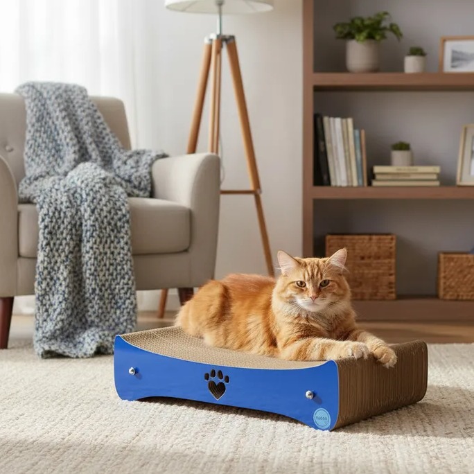 Arranhador Shelby Azul