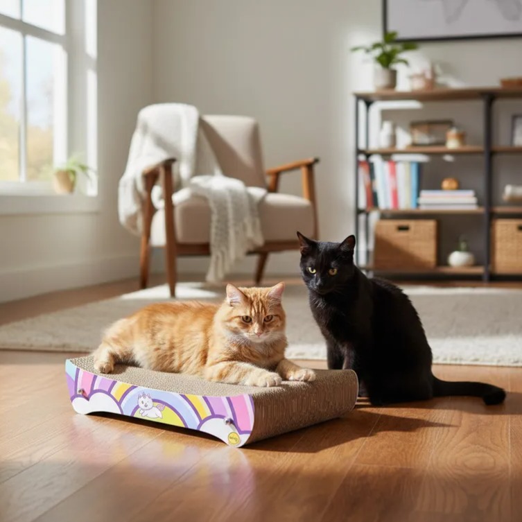 Arranhador Shelby - Arco-íris