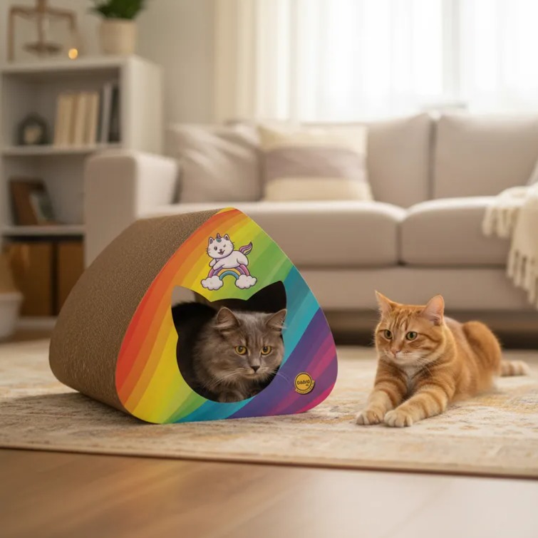 Casa Arranhador James - Arco-íris