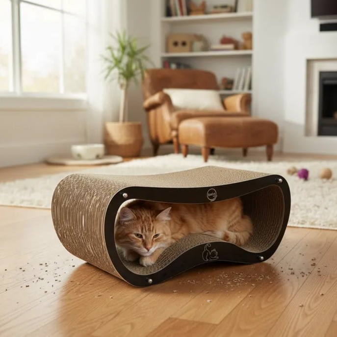 Arranhador Edmundo - Preto