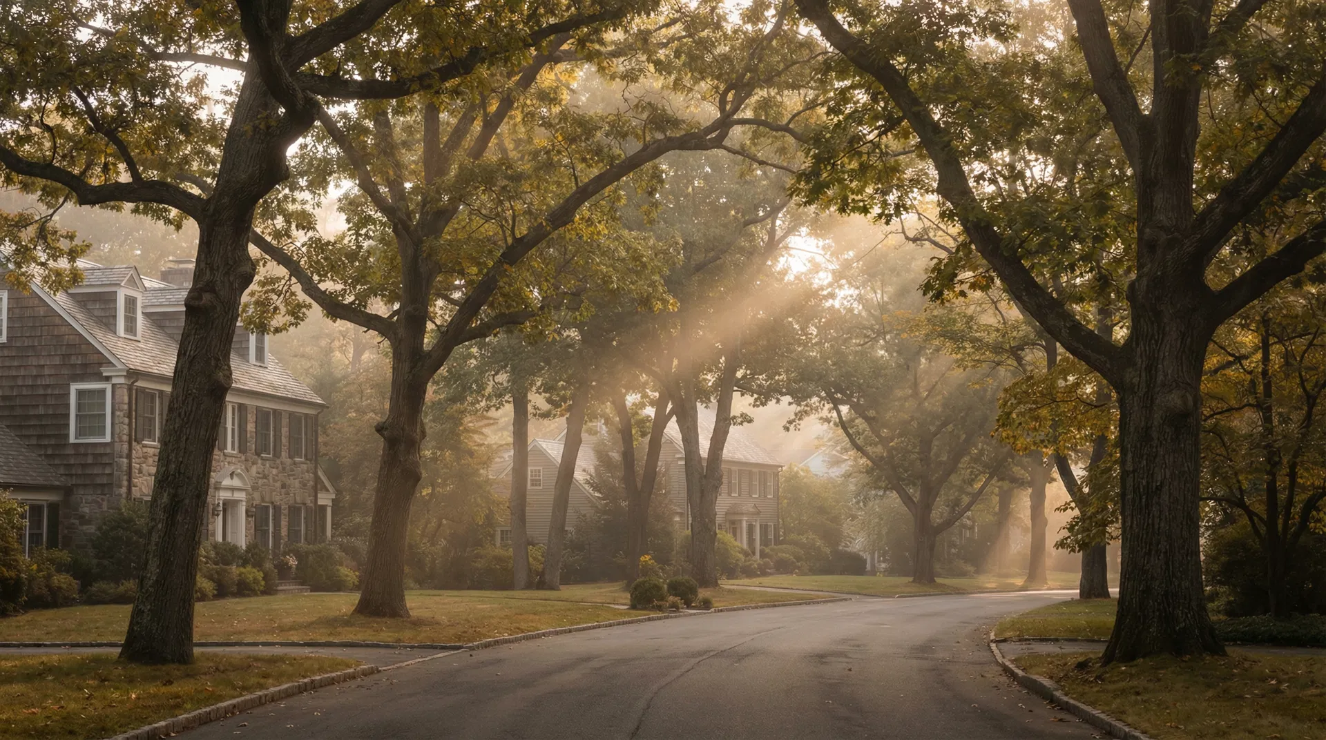 Beautiful Connecticut neighborhood