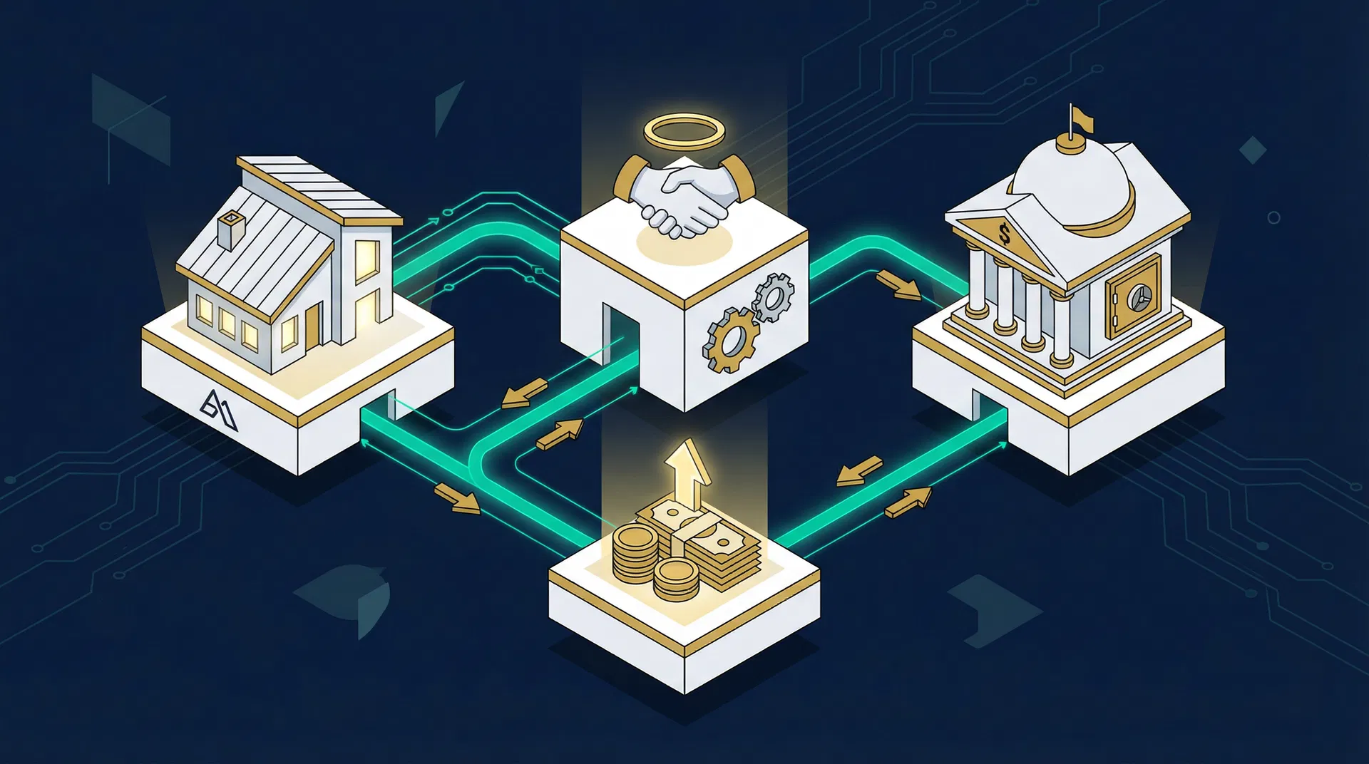 Morby Method deal structure showing how seller financing blends with institutional loans