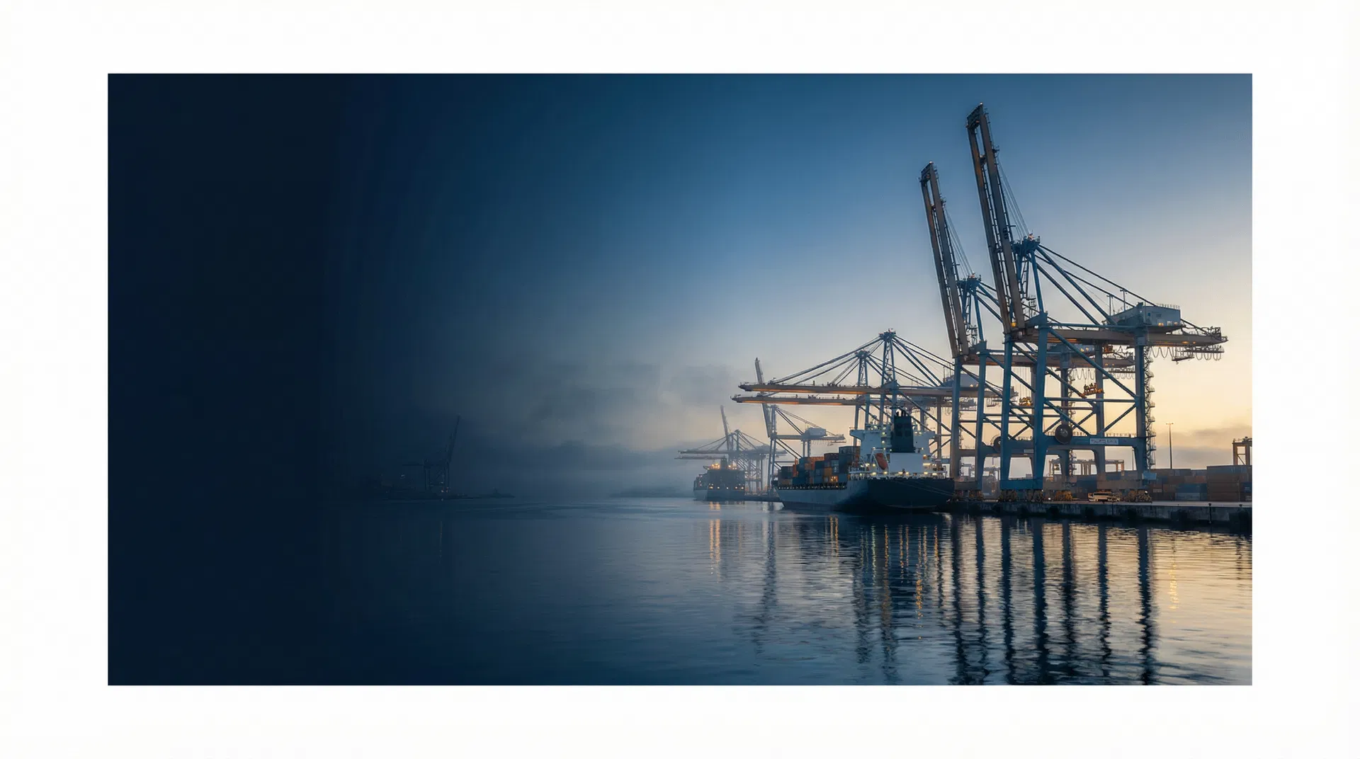 Infraestrutura portuária e operação internacional