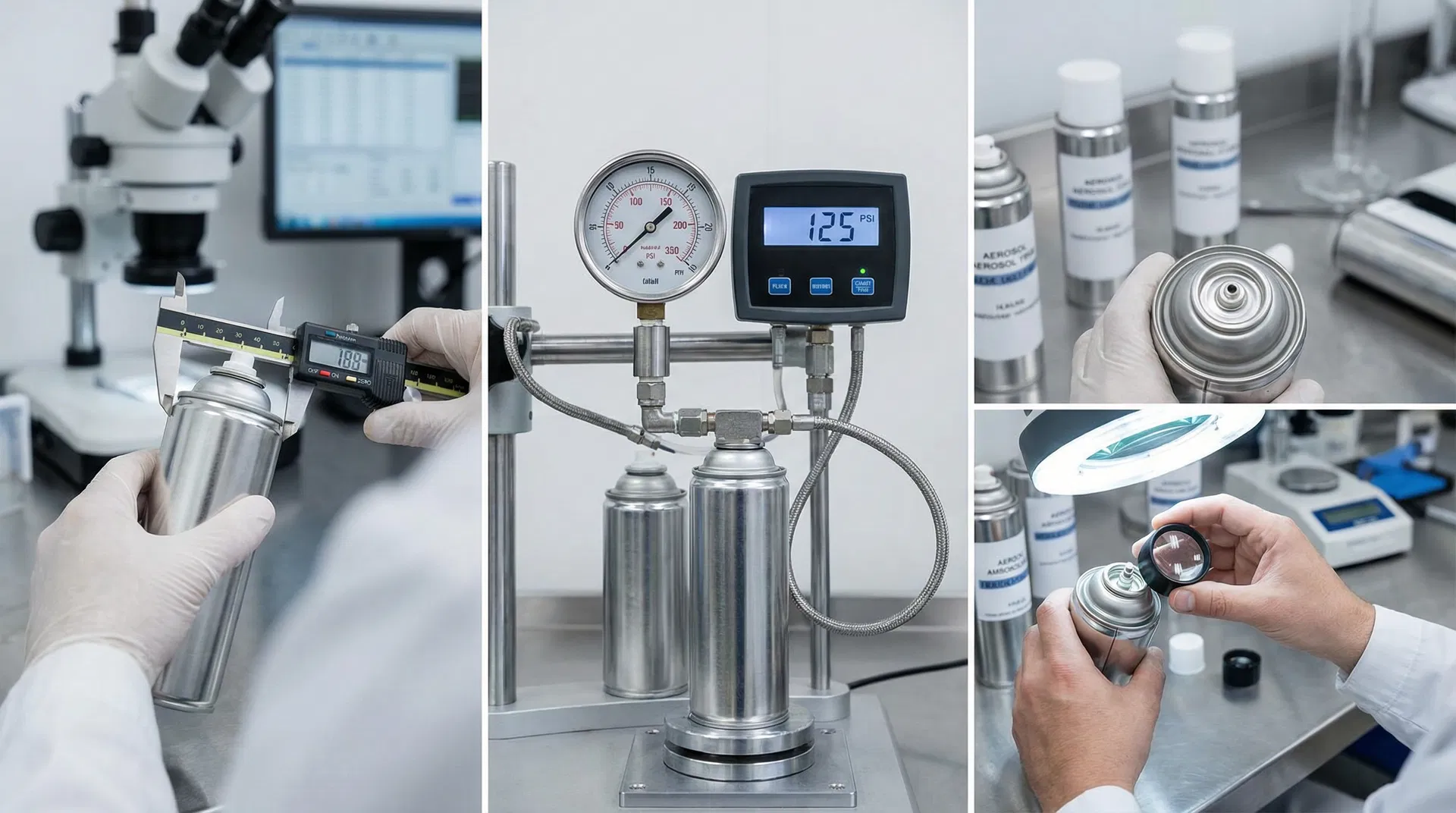 Quality control testing equipment and precision inspection
