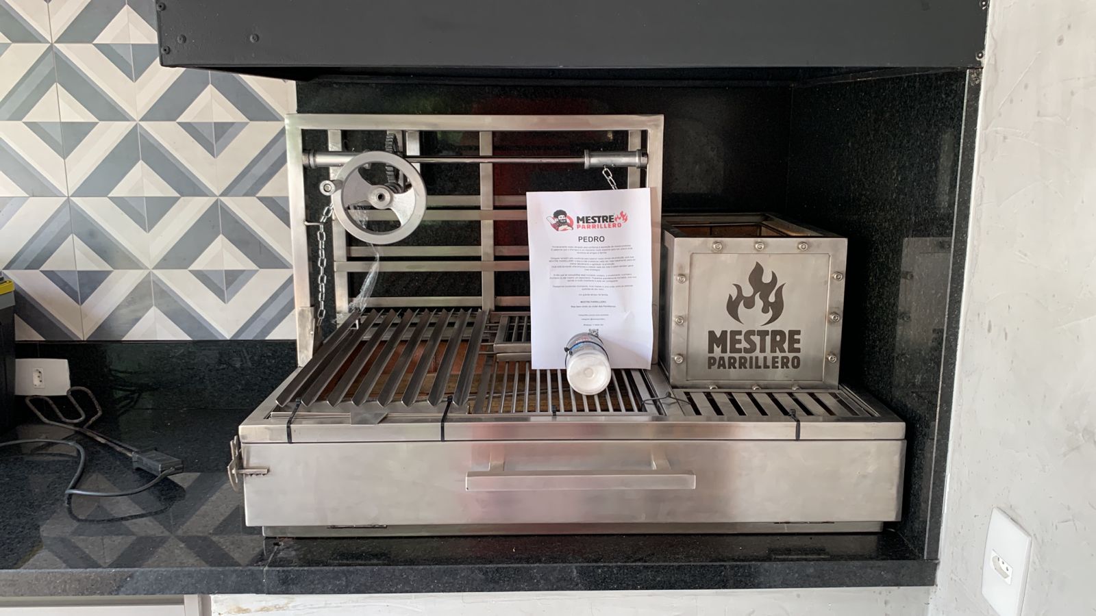 Parrilla do Mestre de Bancada com Firebox Lateral - foto 8