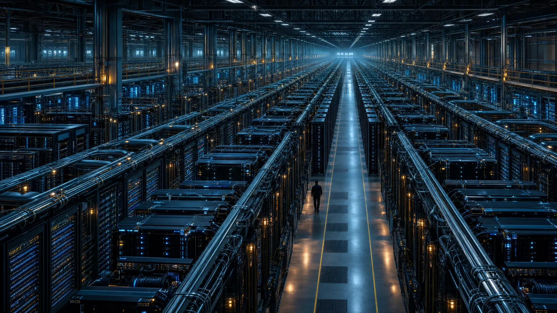 Inside a hyperscale AI data center