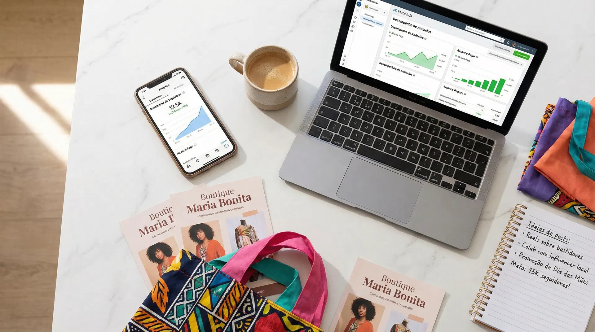 Resultados de marketing digital para comércio local