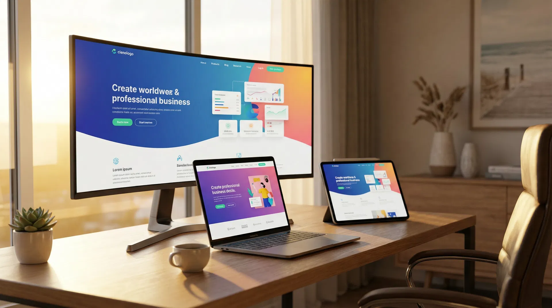 Criação de Sites Profissionais