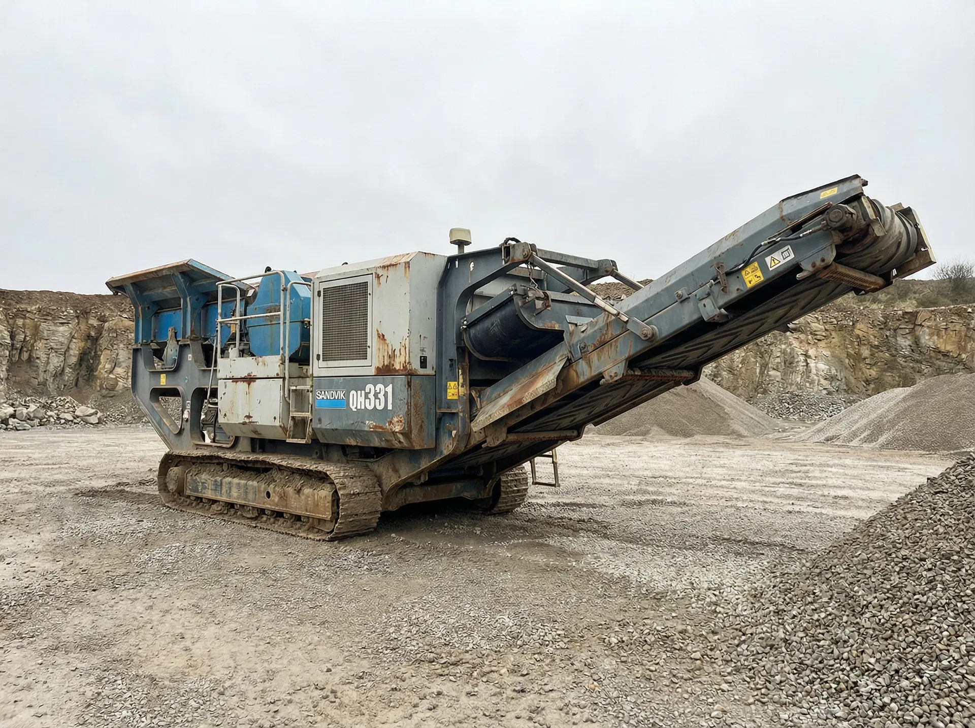 Sandvik QH331 Mobile Cone Crusher