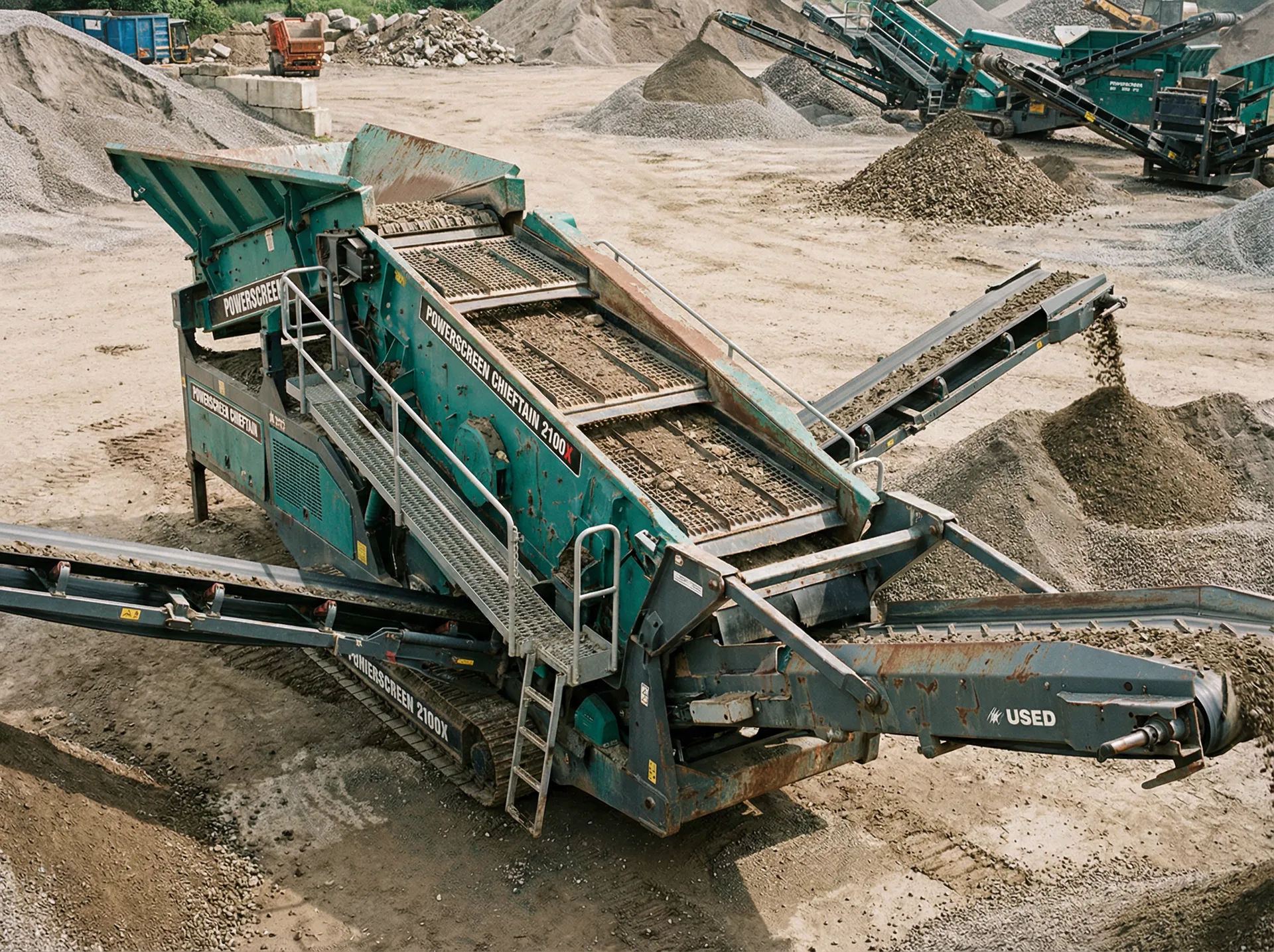 Powerscreen Chieftain 2100X Triple Deck Screener