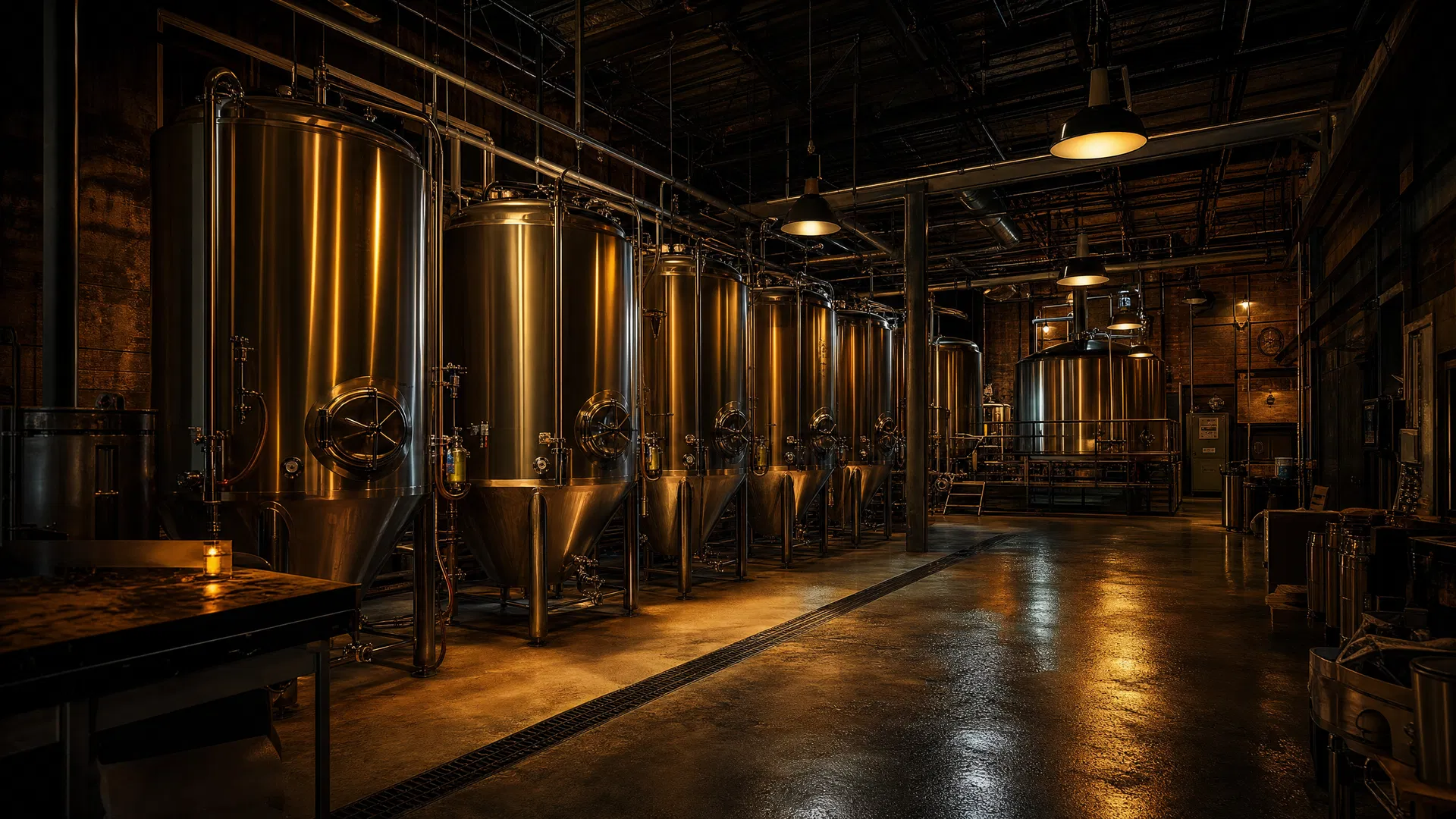 Braxton Brewing production floor
