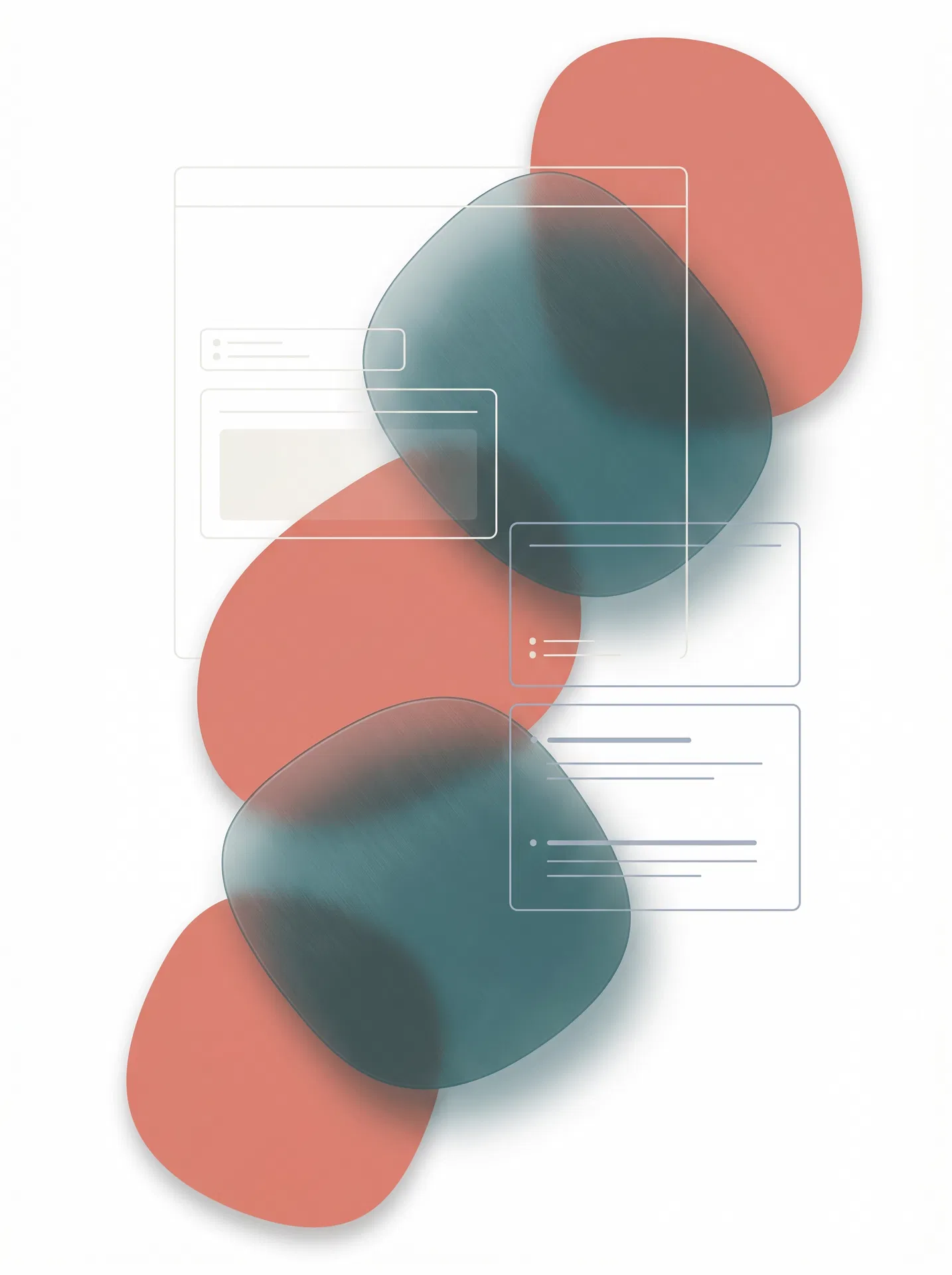 Abstrakte Akzentgrafik für den Anmeldebereich der Webinar-Reihe