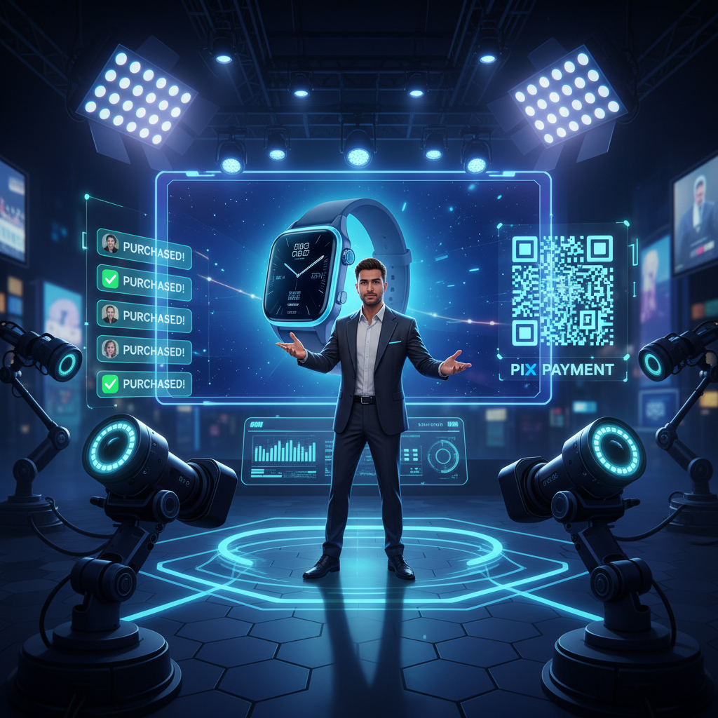 Crescimento do Live Commerce no Brasil: Marketplaces dobram investimento em infraestrutura de streaming