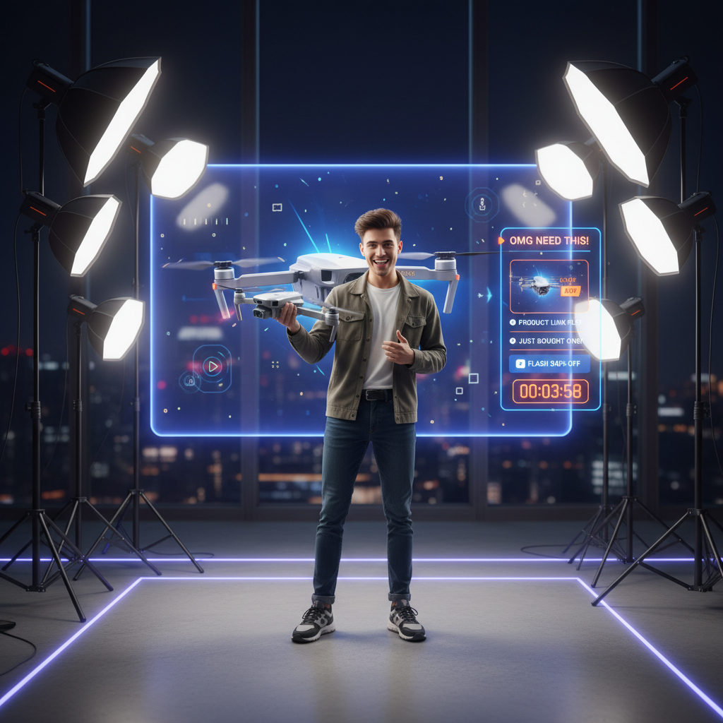 A Ascensão do 'Social Commerce' 2.0: Marketplaces investem em lives interativas e micro-influencers