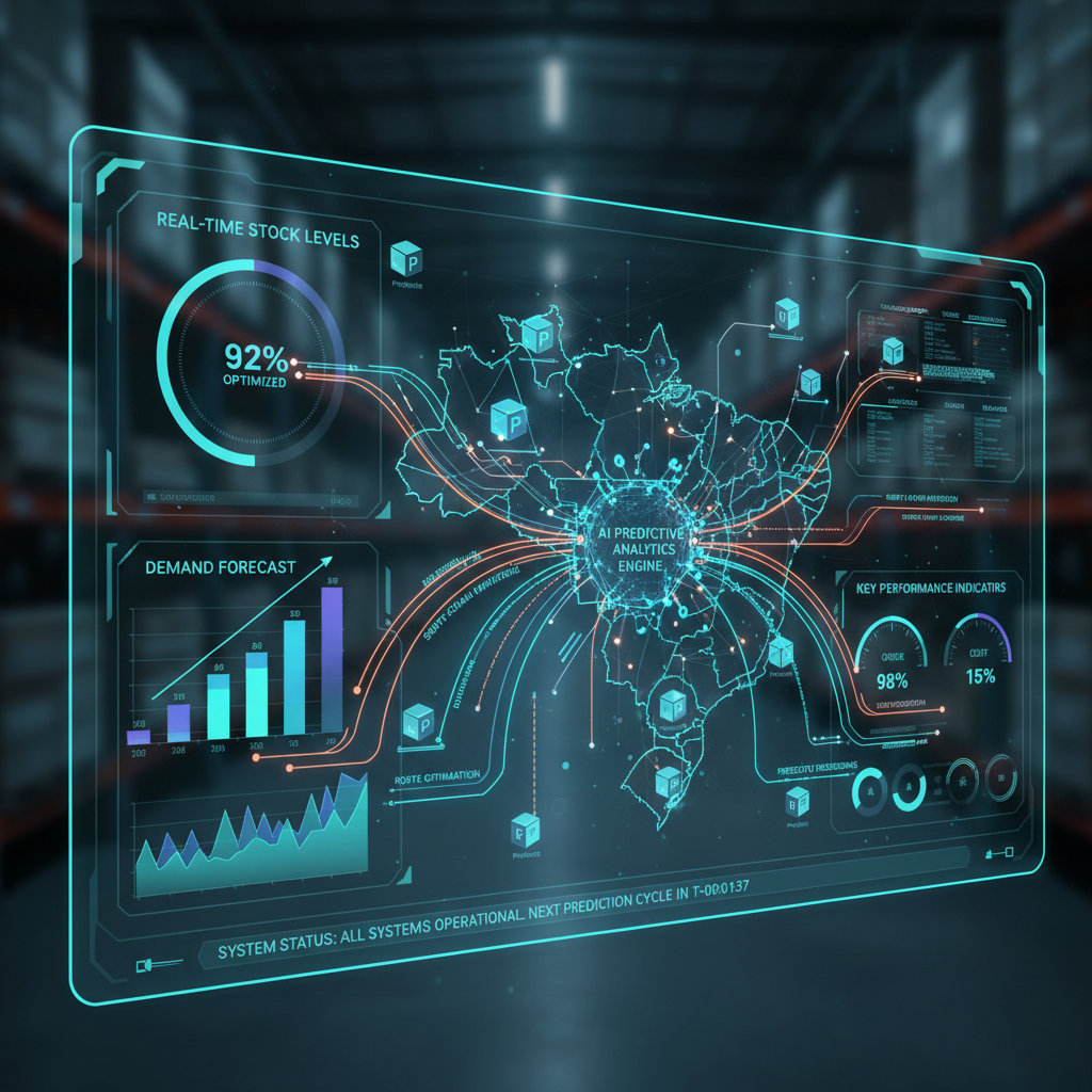 Inteligência Artificial na Gestão de Estoque: Marketplaces Exigem Previsão Preditiva de Sellers