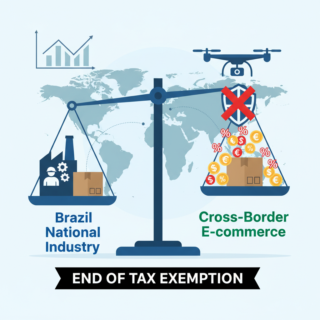 Fim da Isenção no Cross-Border: Marketplaces se preparam para tributação total de remessas abaixo de US$ 50