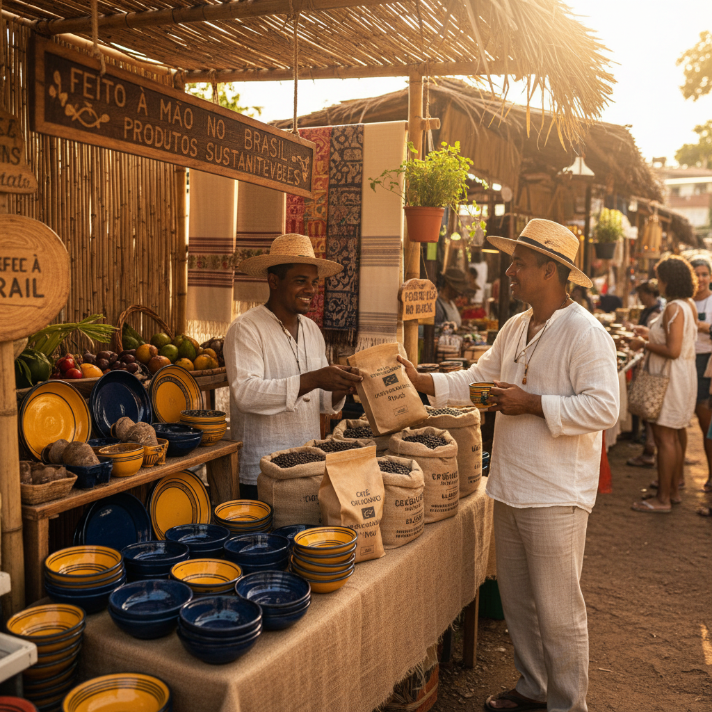 Marketplaces Regionais Ganham Força com Foco em Produtos Artesanais e Sustentáveis, Desafiando Gigantes