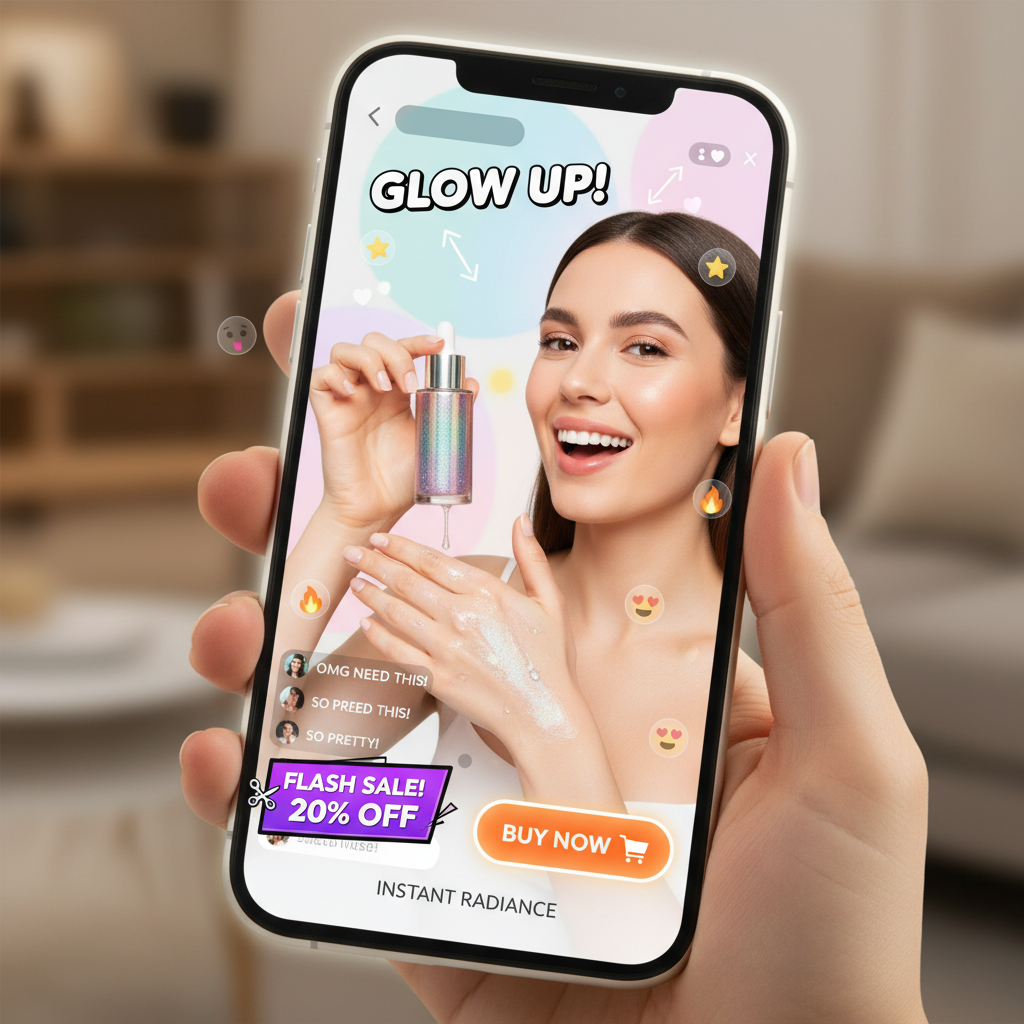 Shopee Impulsiona 'Social Commerce' com Novo Formato de Vídeo Curto Interativo e Comissões Reduzidas para Criadores