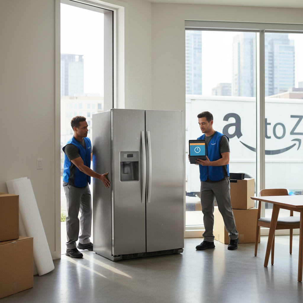 Amazon Lança 'Entrega Agendada Premium' no Brasil, Focando em Produtos de Grande Volume e Instalação