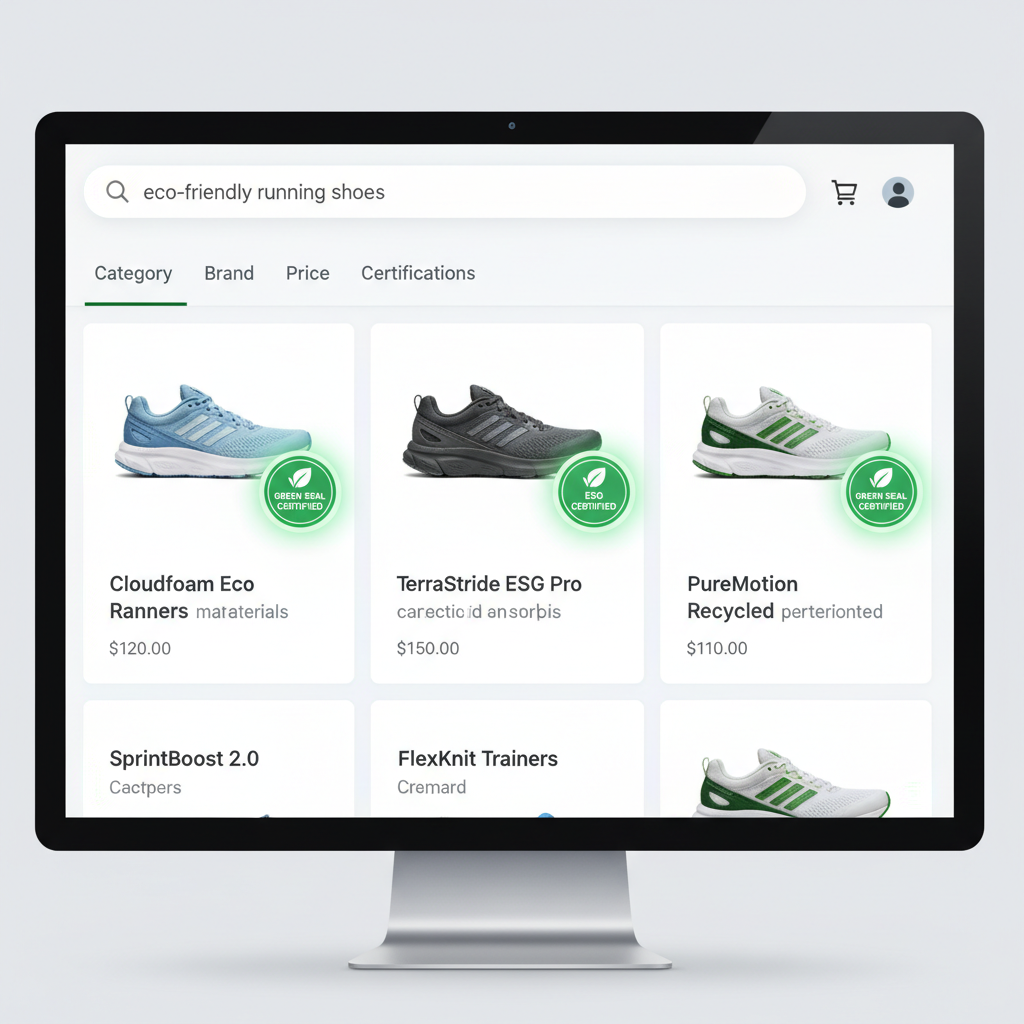 Marketplaces Exigem Padrão ESG para Vendedores: Selo de Sustentabilidade Vira Fator de Ranqueamento nos Resultados de Busca