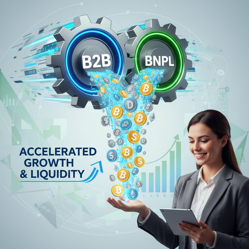 Crescimento Exponencial do 'Buy Now, Pay Later' (BNPL) no B2B: Empresas de Pequeno Porte Adquirem Estoque com Crediário Digital