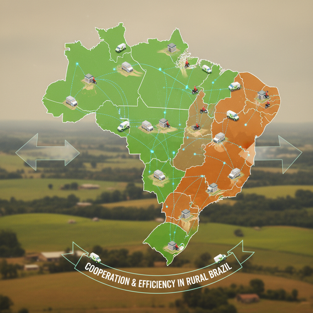 Marketplaces Regionais Adotam 'Modelo Cooperativo' para Desafiar Gigantes em Entregas Rurais