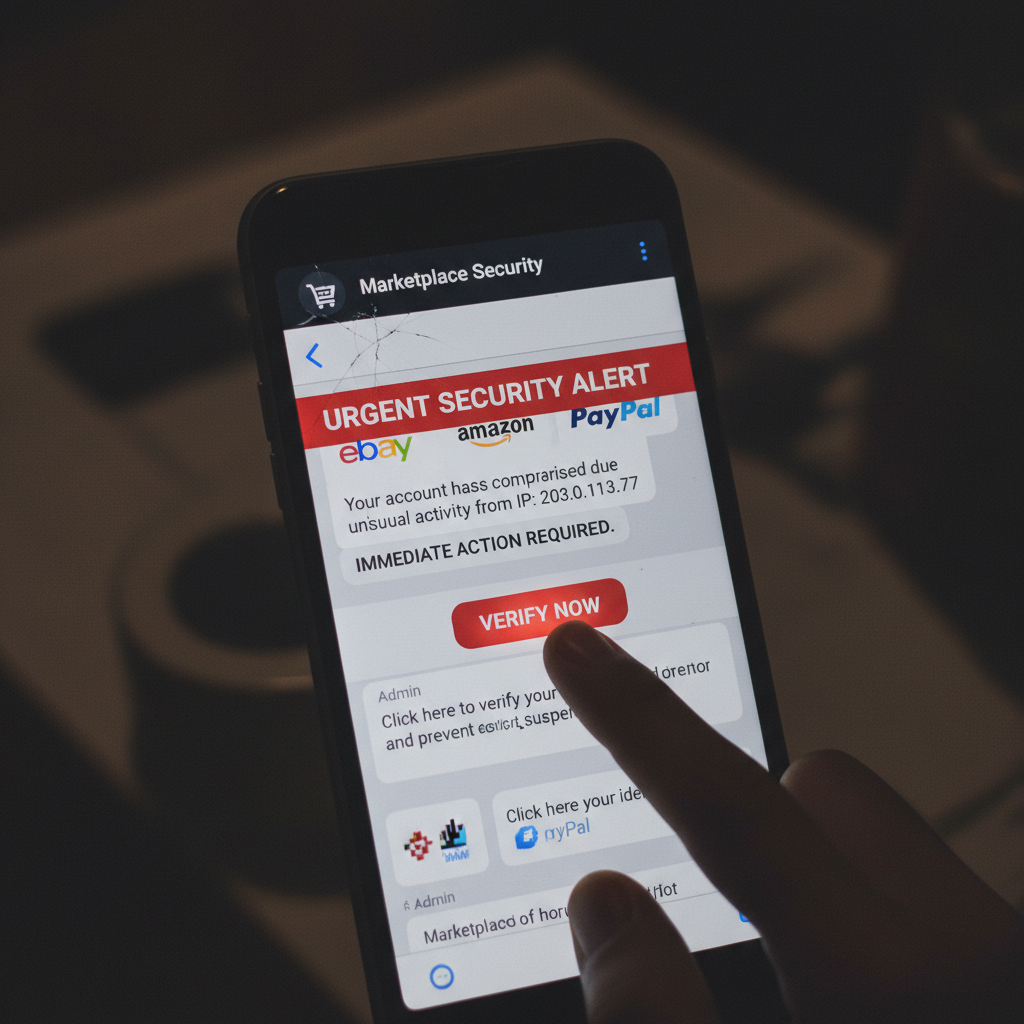 Nova Onda de Phishing via WhatsApp Foca em Vendedores de Marketplaces: Alerta de Segurança Urgente