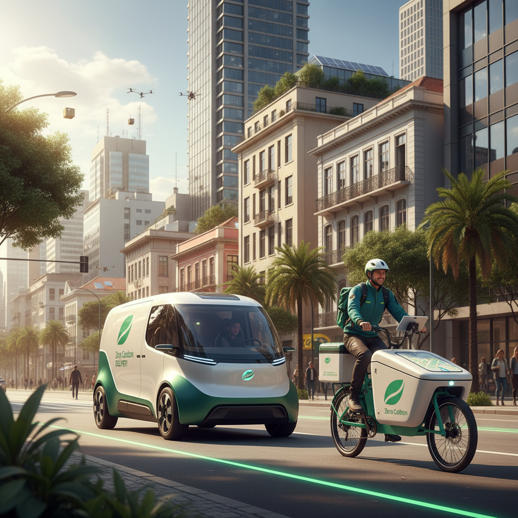 Amazon Lança 'Entrega Zero Carbono' em 10 Capitais Brasileiras, Pressionando Concorrentes por Padrões ESG