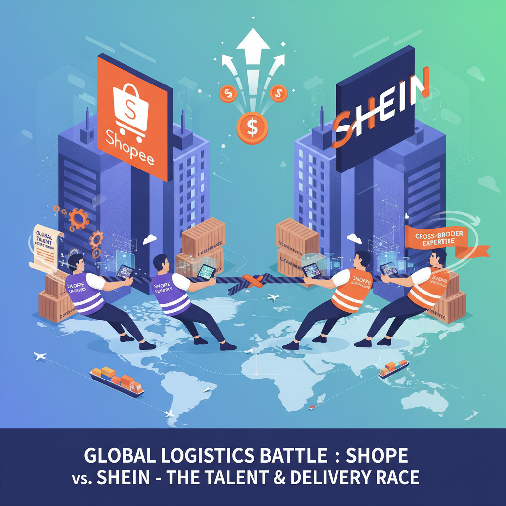 Shopee e Shein Intensificam Luta por Talentos Logísticos: Salários de Especialistas em 'Cross-Border' Disparam no Brasil