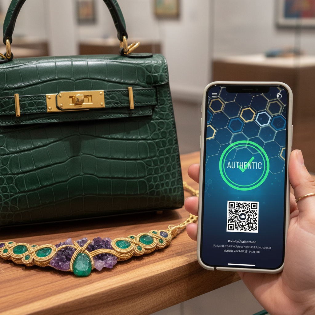 Marketplaces de Nicho Lançam 'Selo de Autenticidade Digital' Baseado em Blockchain para Combater Falsificação de Luxo e Artesanato