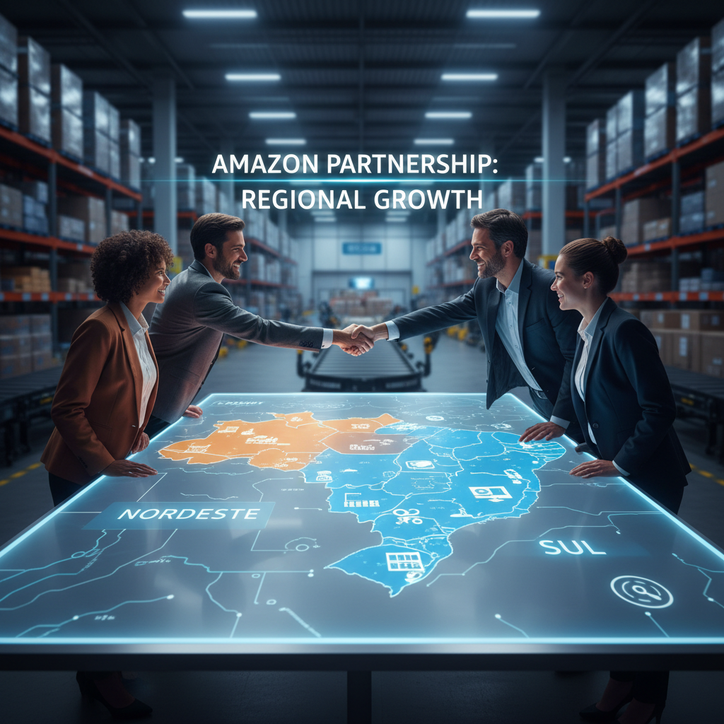 Amazon Brasil Lança 'Prime Day Regionalizado' Focado em Pequenos Varejistas do Nordeste e Sul