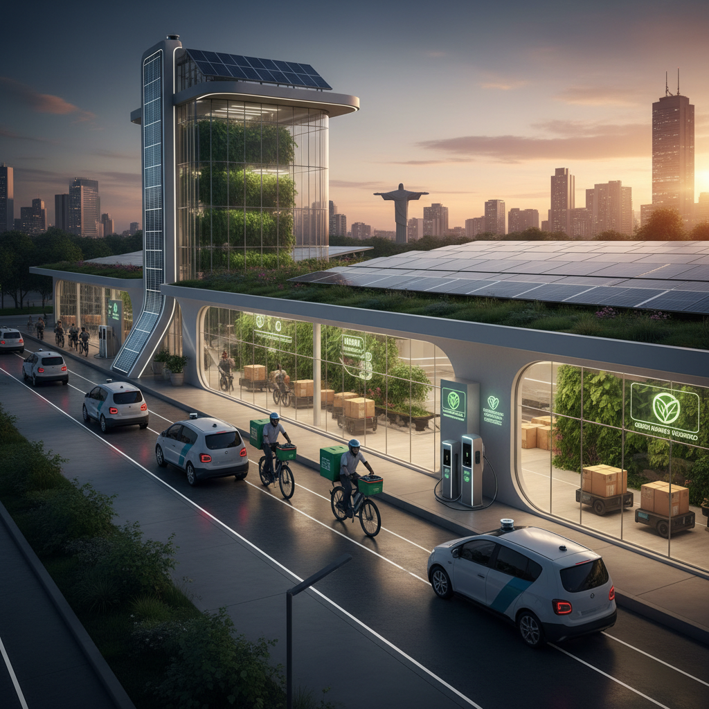 Marketplaces Brasileiros Adotam 'Entrega Sustentável' como Padrão Competitivo e Cobram Taxa Extra do Consumidor