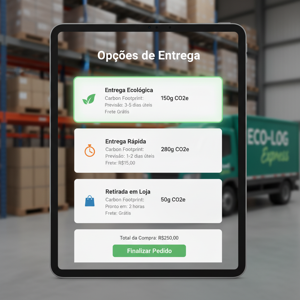 Regulamentação do 'Frete Verde': Marketplaces Serão Obrigados a Declarar Emissões de Carbono por Entrega