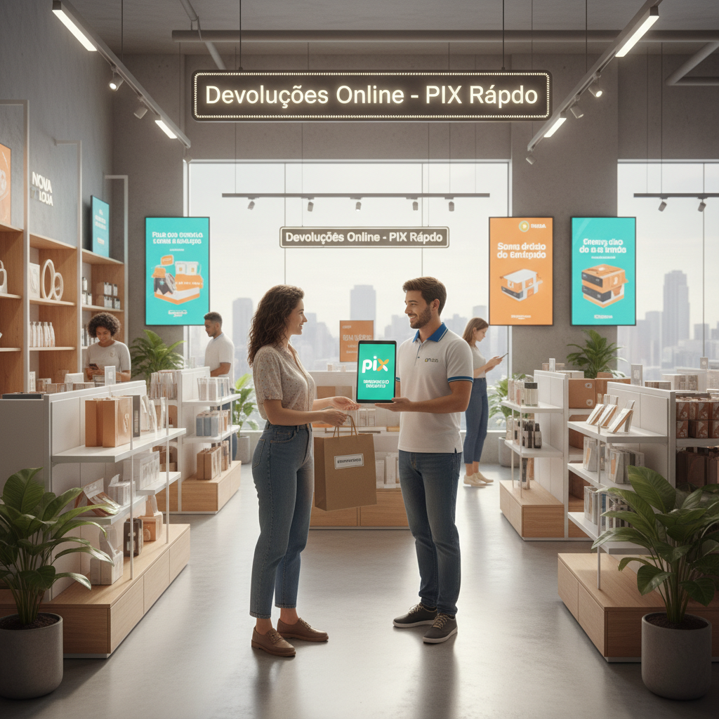 A Ascensão do 'Phygital' 2.0: Marketplaces Transformam Lojas Físicas em 'Mini-Hubs' de Devolução Imediata