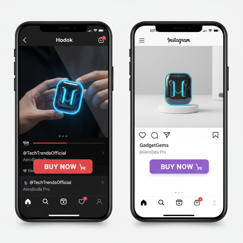 Social Commerce Bate Recorde: TikTok e Instagram Lançam Ferramentas de 'Checkout Nativo' para Vendas Diretas no Brasil