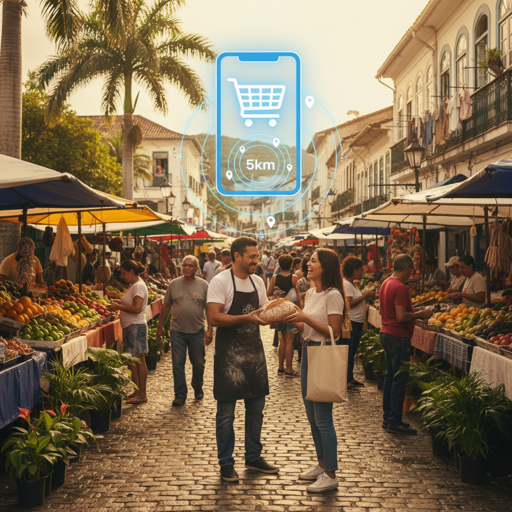 A Ascensão do 'E-commerce Comunitário': Plataformas de Vizinhança Viralizam no Brasil