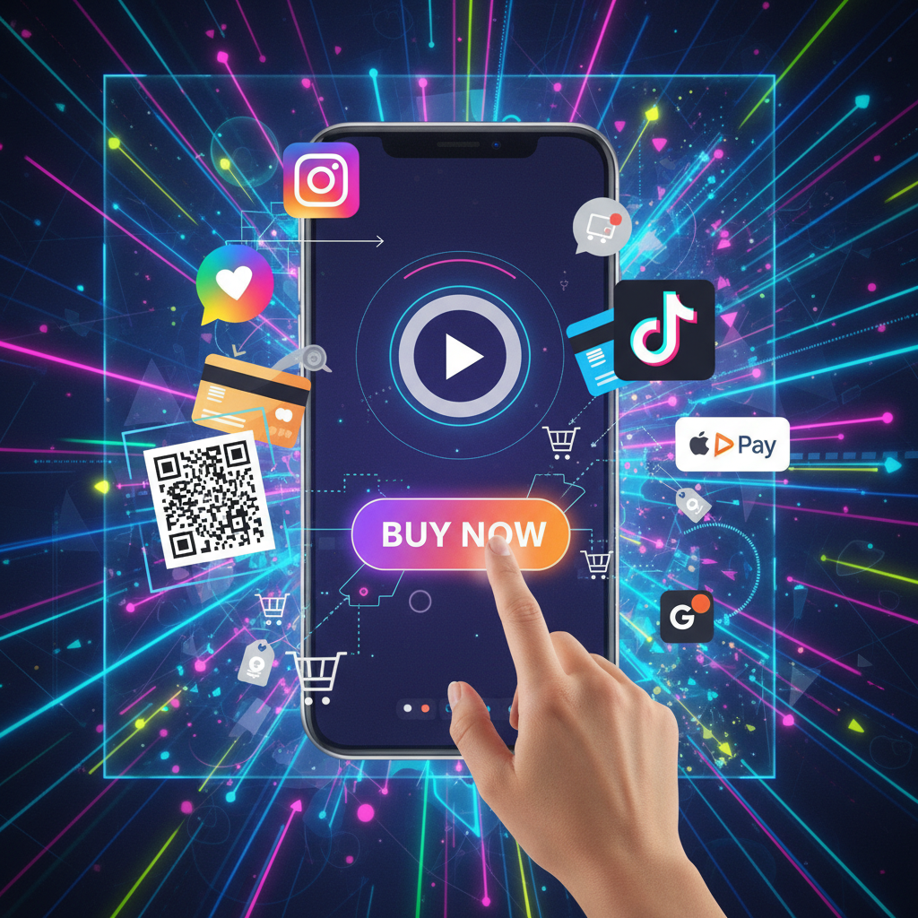 A Ascensão do 'Social Commerce' Nativo: Instagram e TikTok Lançam Soluções de Pagamento Próprias no Brasil