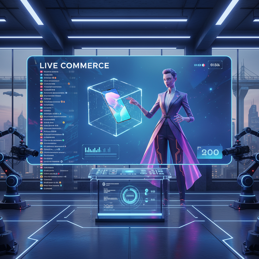 A 'Guerra dos Influenciadores Virtuais': Marketplaces Adotam Avatares 3D para Live Commerce e Campanhas