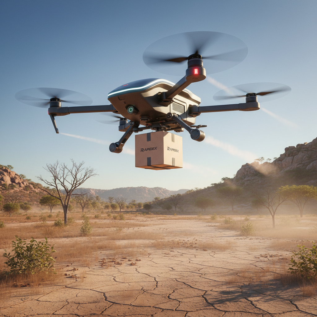 Logística 5.0: Marketplaces Testam Entrega por Drones em Zonas Rurais e de Difícil Acesso no Nordeste