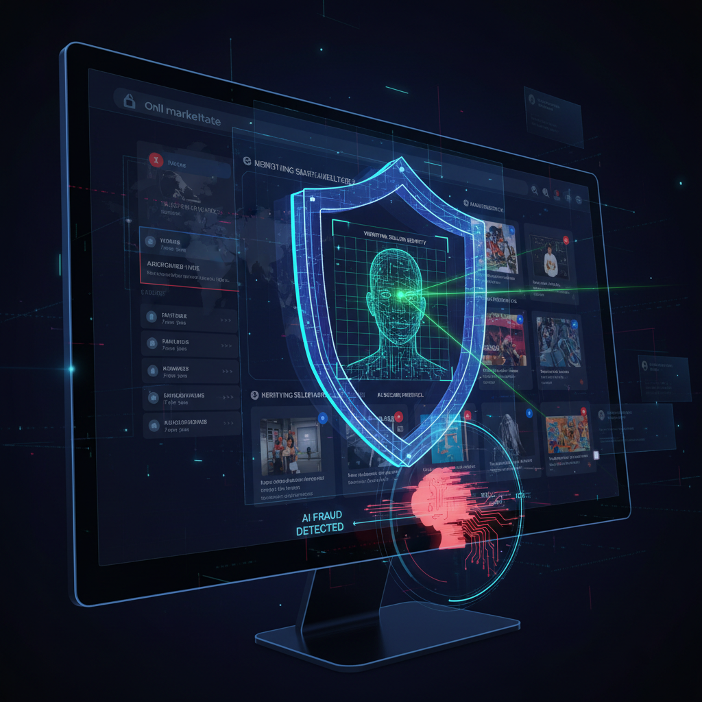 Nova Onda de Fraudes em Marketplaces: IA Generativa Facilita a Criação de Lojas Falsas e Exige 'Prova de Vida' de Sellers