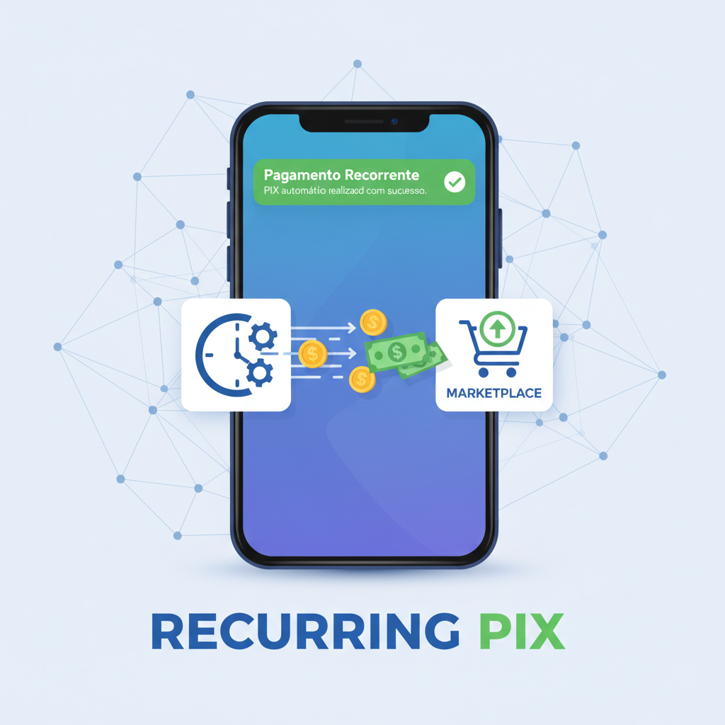 Crescimento do 'Pix Recorrente' Impulsiona Assinaturas e Serviços Digitais em Marketplaces