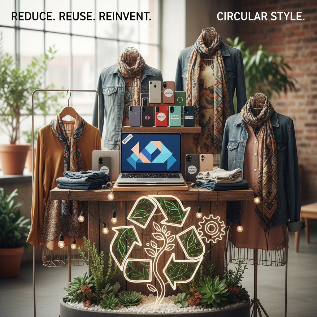 A Ascensão do 'E-commerce de Segunda Mão' em Marketplaces: Moda Circular e Eletrônicos Recondicionados Dominam a Busca