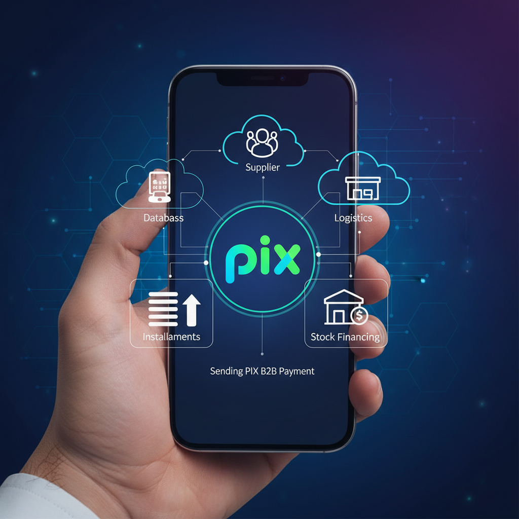 PIX Parcelado B2B: Nova Modalidade de Pagamento Digital Revoluciona o Financiamento de Estoque para Pequenos Varejistas