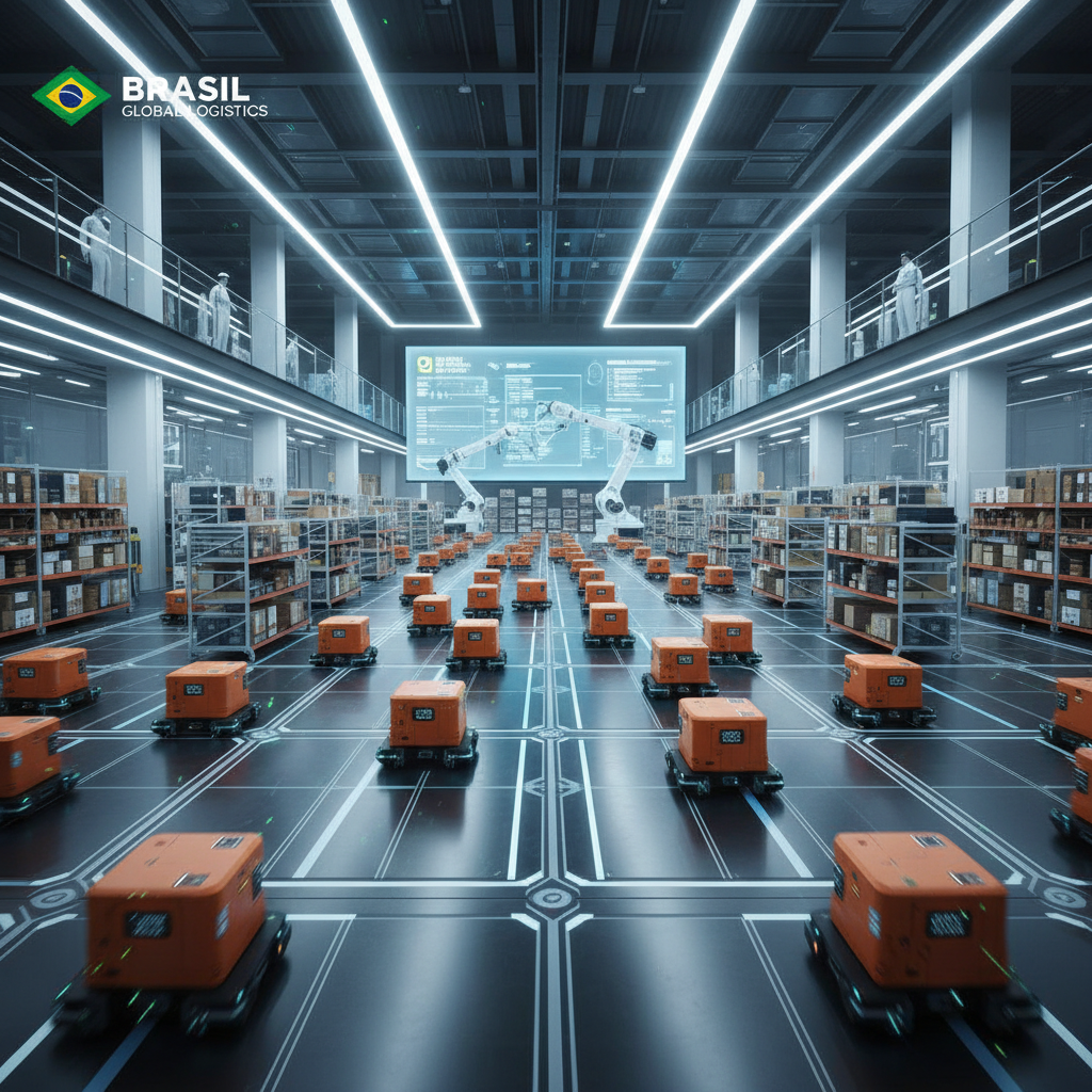 Amazon Lança 'Prime Robotics' no Brasil: Centros de Distribuição Adotam Automação em Massa e Reduzem Prazo de Entrega para 4 Horas em Capitais