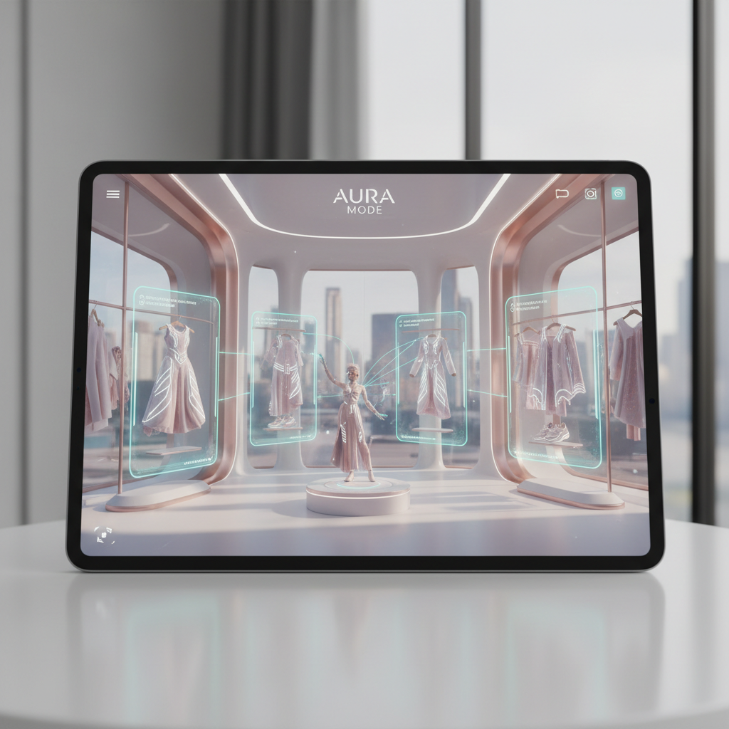 Inteligência Artificial Generativa Cria 'Vitrines Virtuais' 3D Personalizadas para Marketplaces de Moda