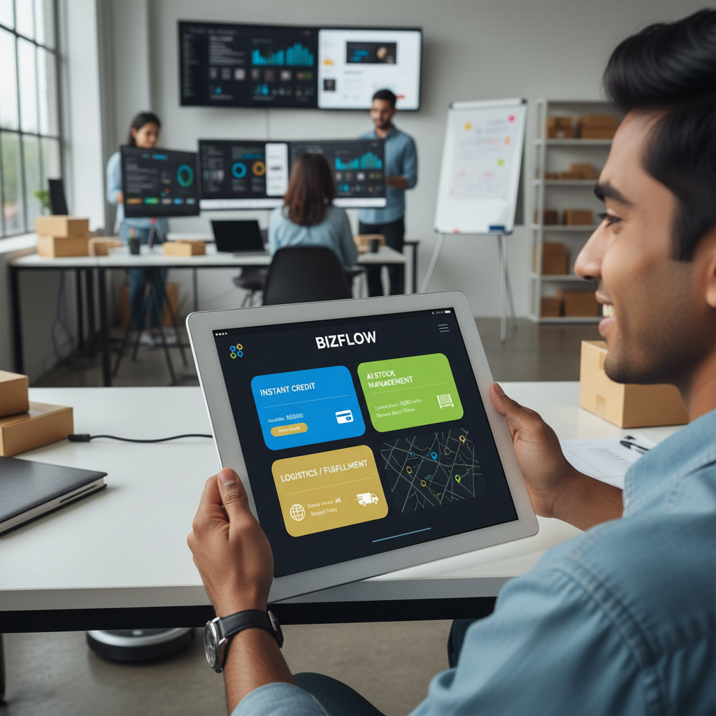 A Ascensão do 'Super App' B2B: Plataformas Lançam Serviços Financeiros e Logísticos Integrados para PMEs