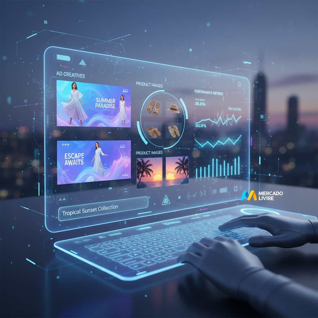 Mercado Livre Lança 'Meli Ads 2.0': IA Generativa Cria Campanhas Completas com Apenas um Prompt
